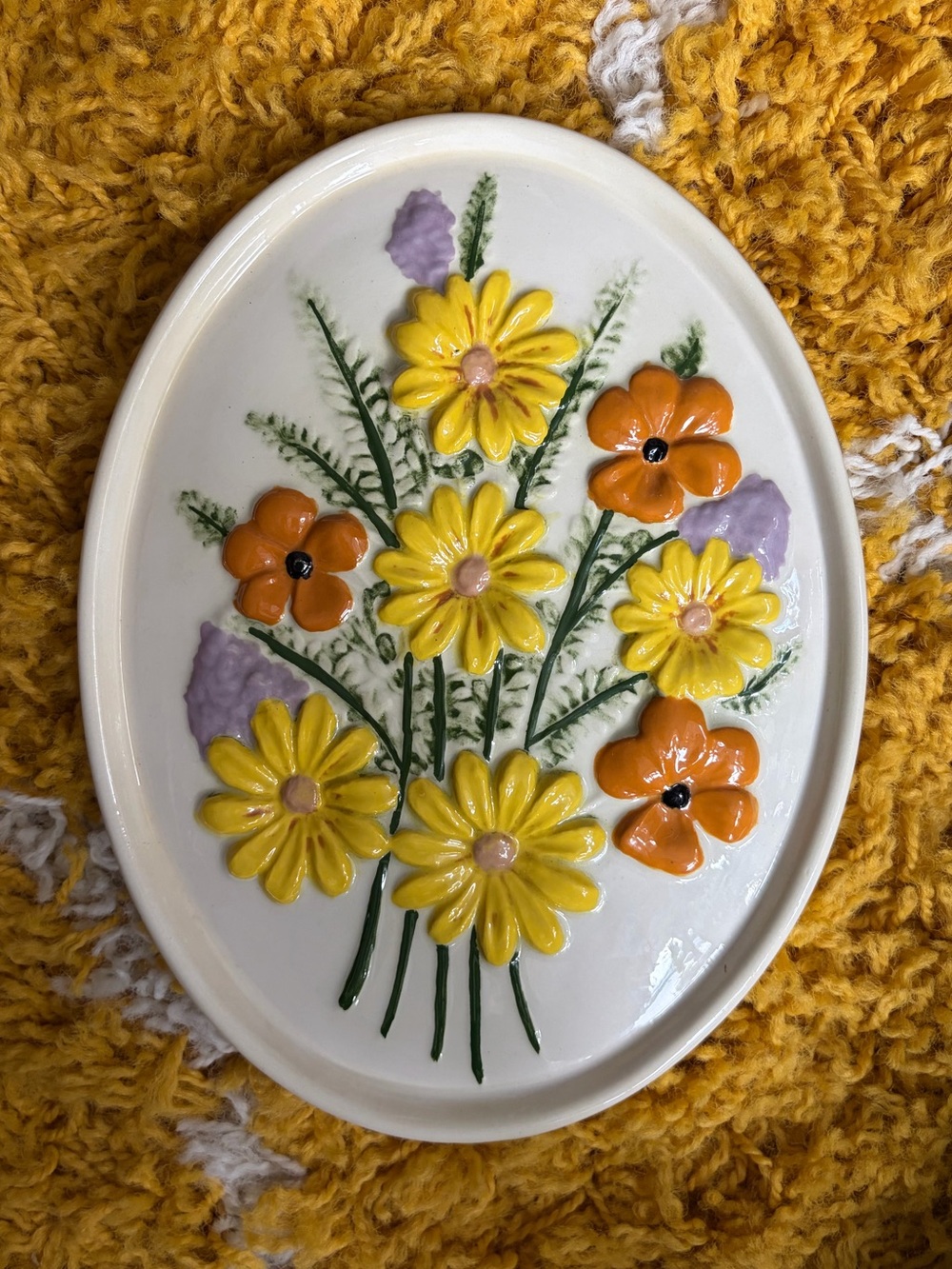 Vintage Atlantic Molds - 1970’s Mid Century Wall Art